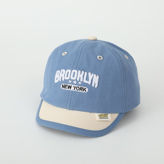 শিশুদের জন্য এমব্রয়ডারি করা ছোট ব্রিম স্টাইলিশ বেসবল ক্যাপ