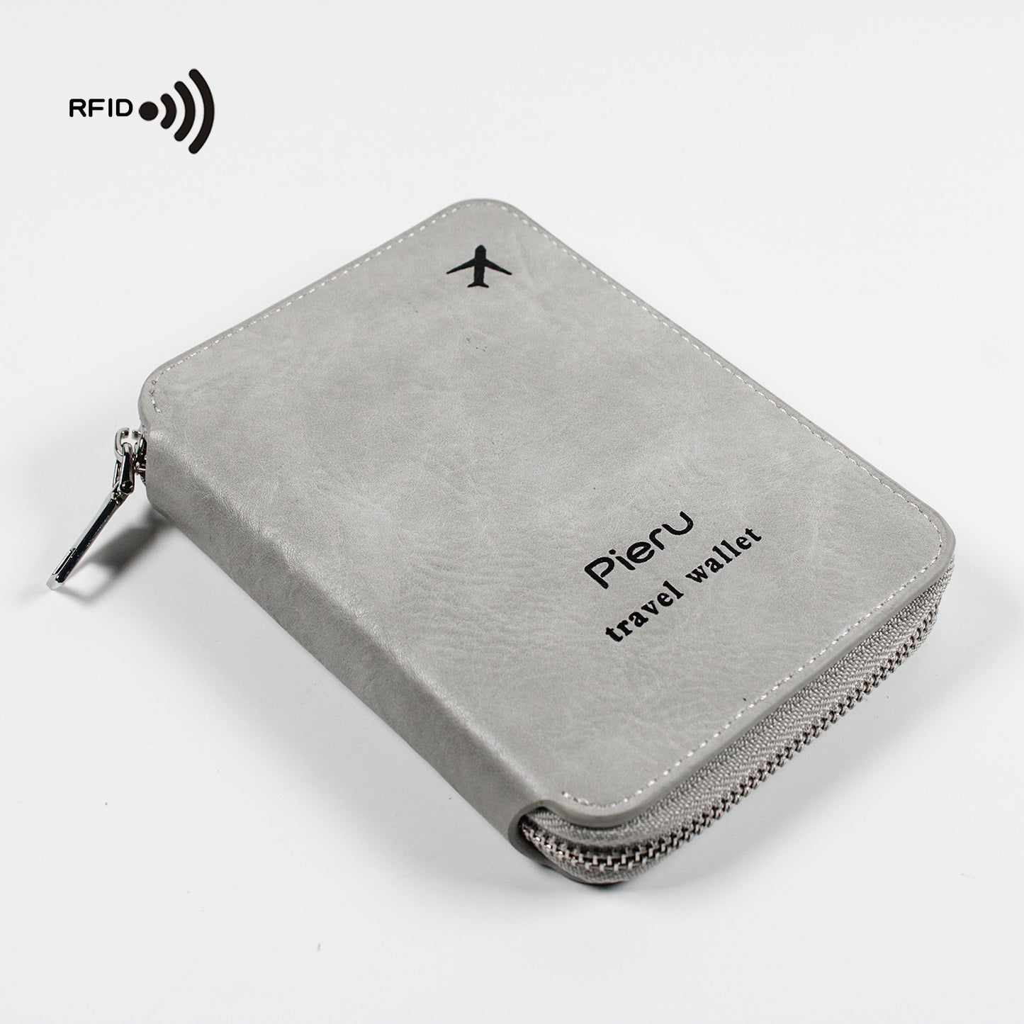 RFID Anti-Theft Brush Outbound Passport Holder for Travel
