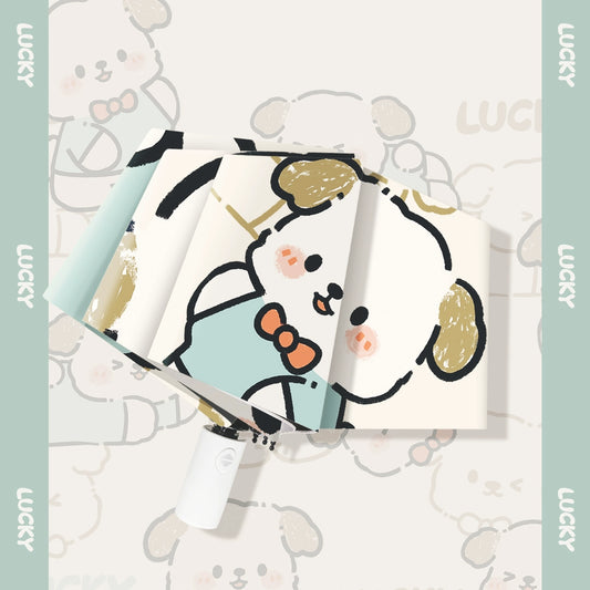 অতিবেগুনী রোদের ছাতা, বহনযোগ্য ভাঁজযোগ্য ছাতা।