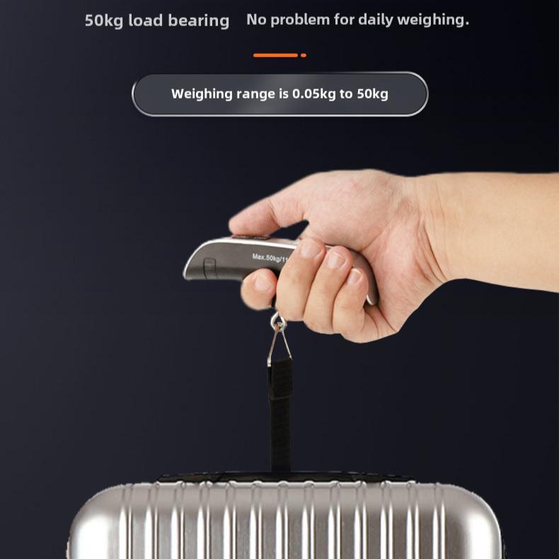 Portable electronic 50KG portable luggage scale.