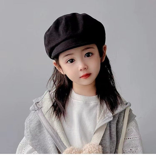 বাচ্চাদের জন্য ট্রেন্ডি স্টাইলিশ ট্র্যাভেল নিউজবয় ক্যাপ