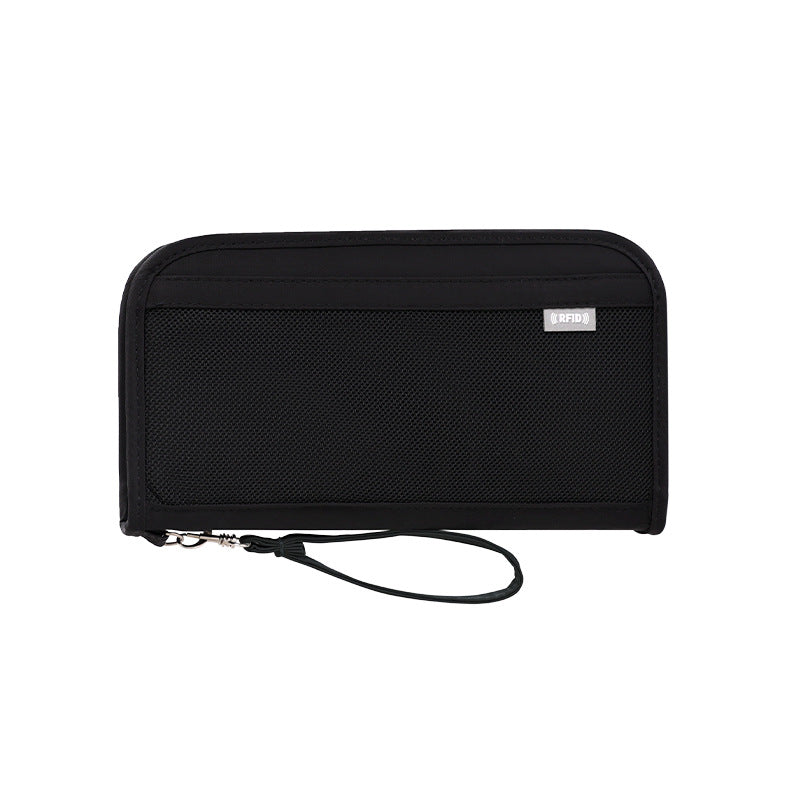 Travel Portable Anti-Theft Passport Bag with Coin & Document Holder