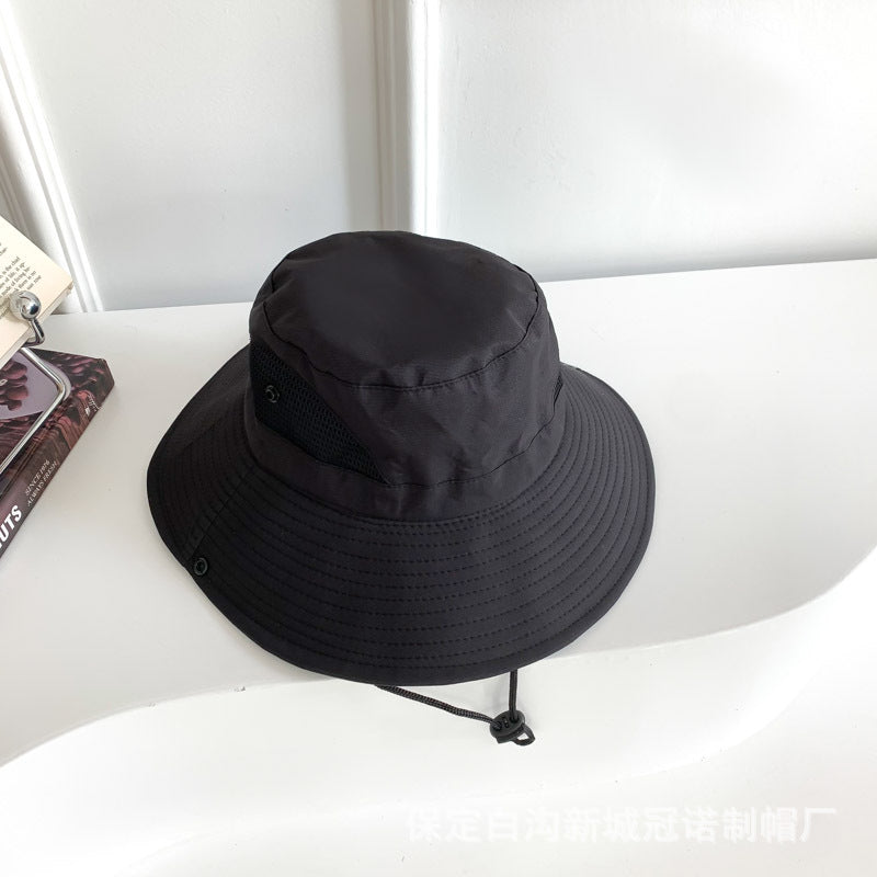 Summer quick-drying breathable outdoor travel bucket hat