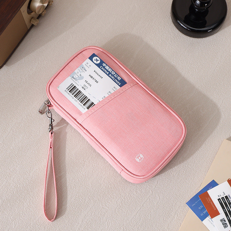 মাল্টি-ফাংশনাল ট্রাভেল ডকুমেন্ট অর্গানাইজার ব্যাগ