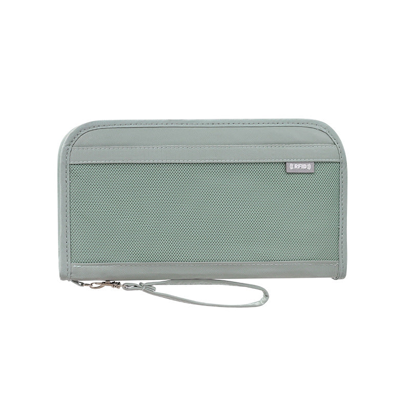 Travel Portable Anti-Theft Passport Bag with Coin & Document Holder