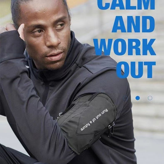 Universal running mobile phone arm bag