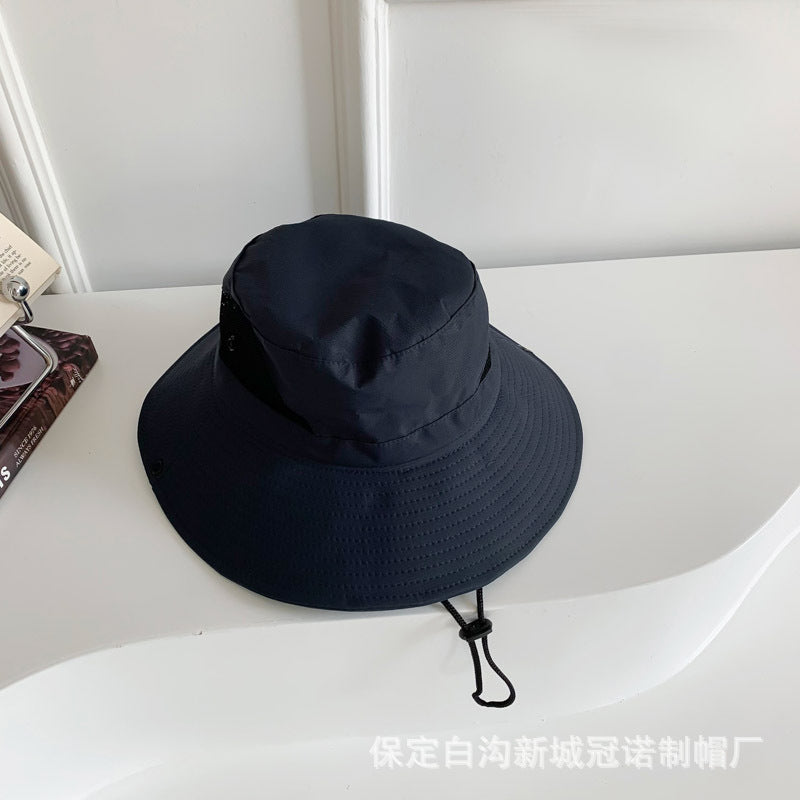 Summer quick-drying breathable outdoor travel bucket hat