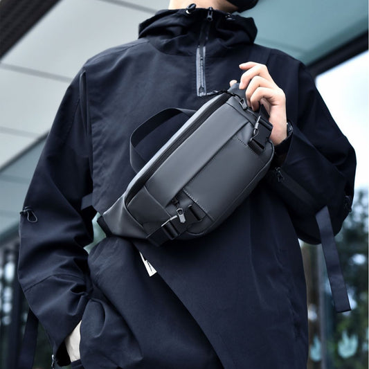 Mens Outdoor Chest Crossbody Large Capacity Shoulder Bag