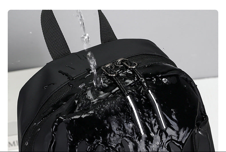 Mens Oxford Crossbody Backpack Casual Chest Shoulder Bag