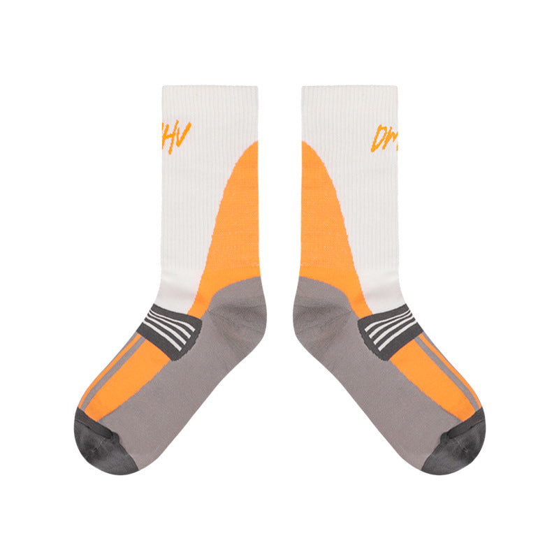 Four Season sports mid-tube cotton socks