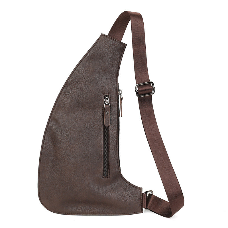 Mens Outdoor Chest Crossbody Anti-theft Shoulder Bag