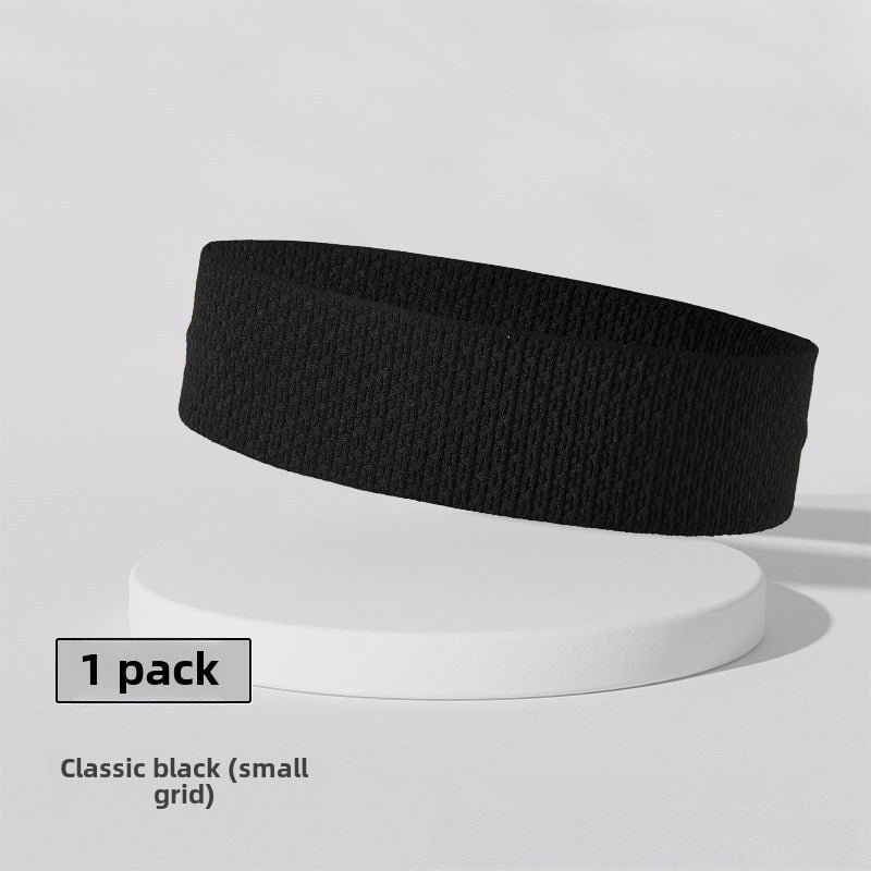 Running and fitness sweat absorbent embroidery hair band