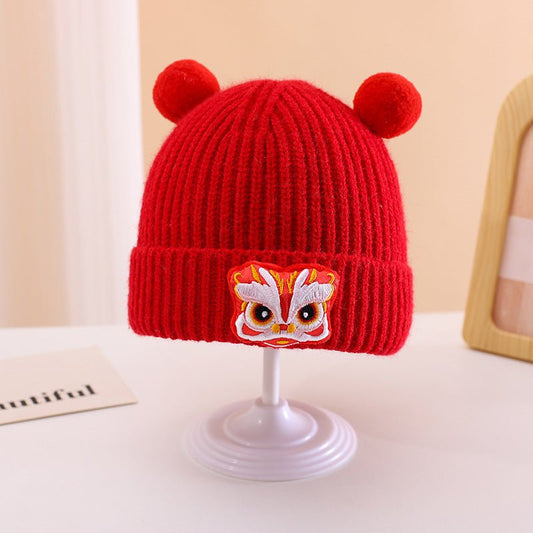High Quality Knitted Pullover Winter Baby Cap