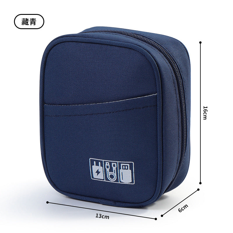 Large capacity shockproof power charger, data cable storage bag