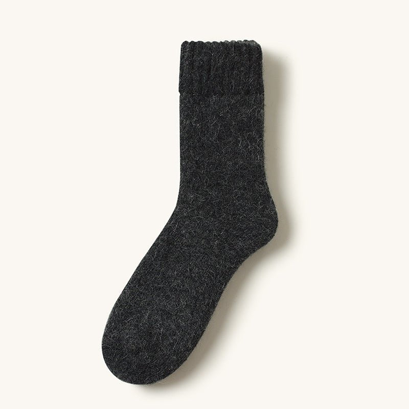 পুরুষদের উচ্চমানের সুপার থিক র্যাবিট উল এবং টেরি ওয়ার্ম