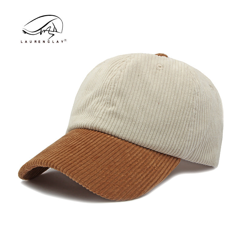 New soft top corduroy baseball cap
