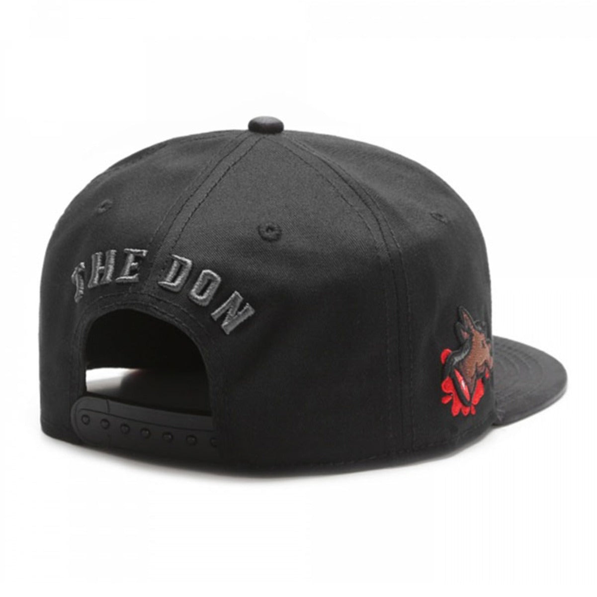 La Familia breathable flat brim snapback cap