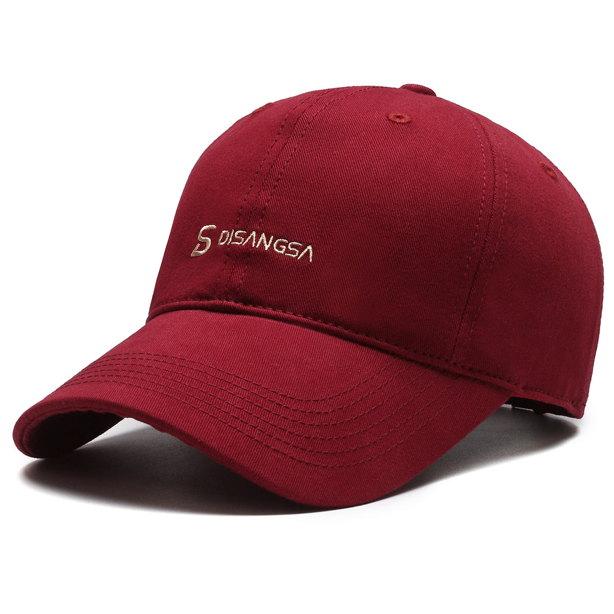 Embroidered design all season light baseball cap.