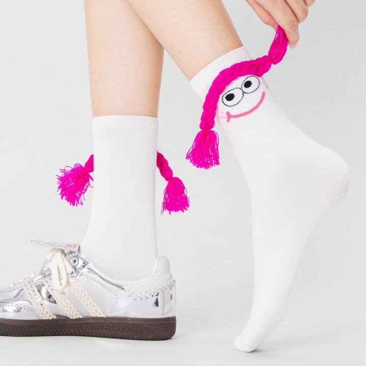 Cute fun couple idea yarn stockings for Men's & women's