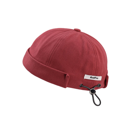 Round Top Reflective drawstrings Sailor Cap