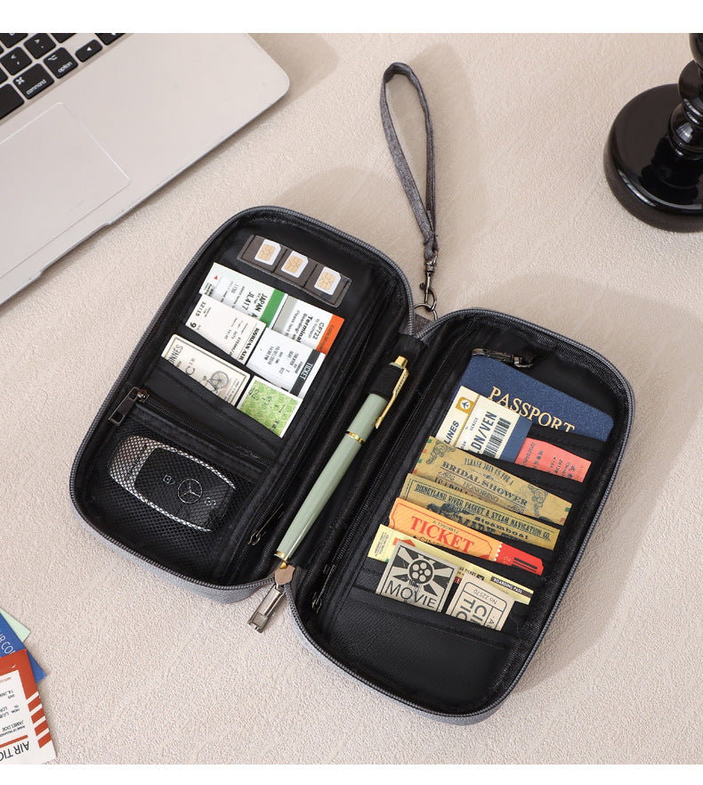 Multi-Functional Travel Document Organizer Bag