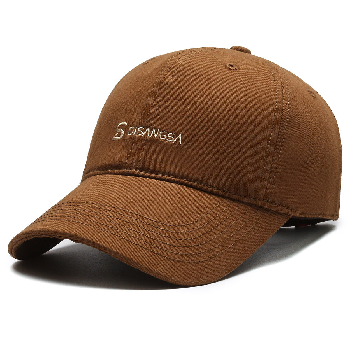 Embroidered design all season light baseball cap.