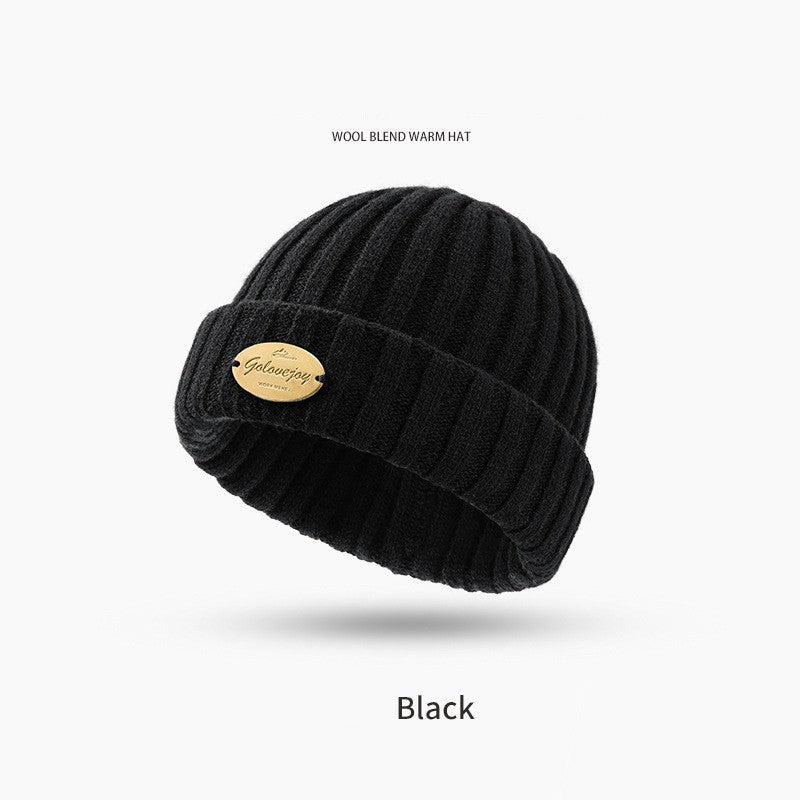 Outdoor travel Cotton Thickened Warm Woolen Cold Cap