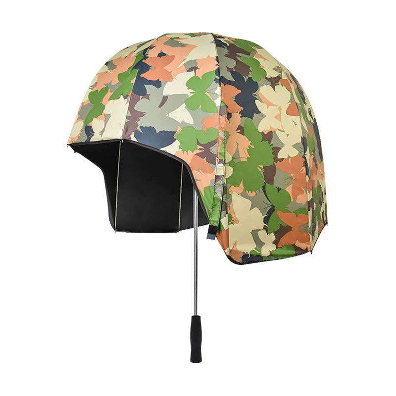 Helmet Shape umbrellas, UV and rain hats