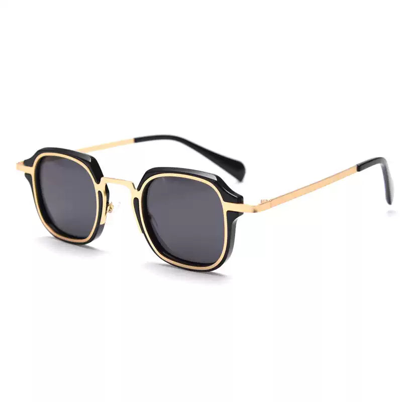 Light square frame polarized sunglasses for men and women streetwear sunglasses
