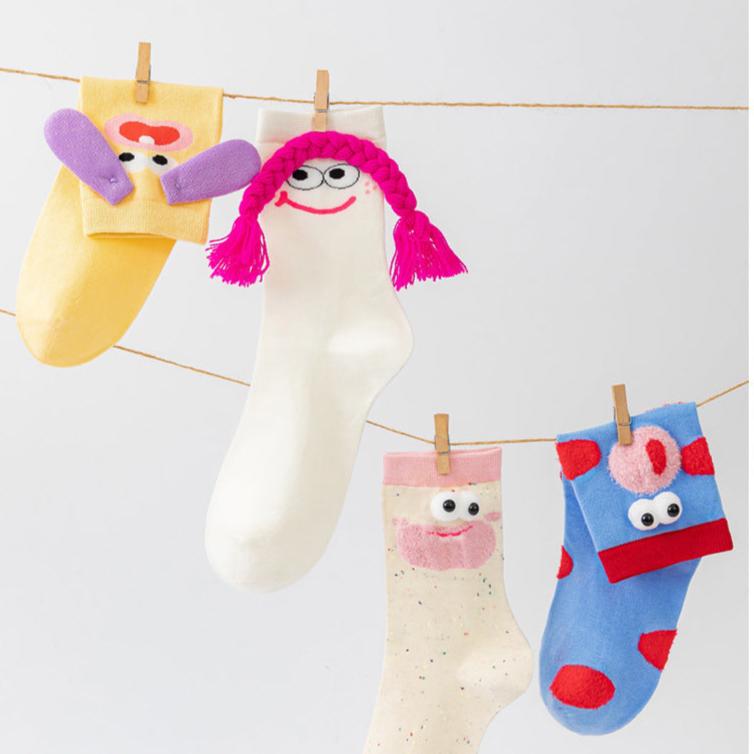 Cute fun couple idea yarn stockings for Men's & women's
