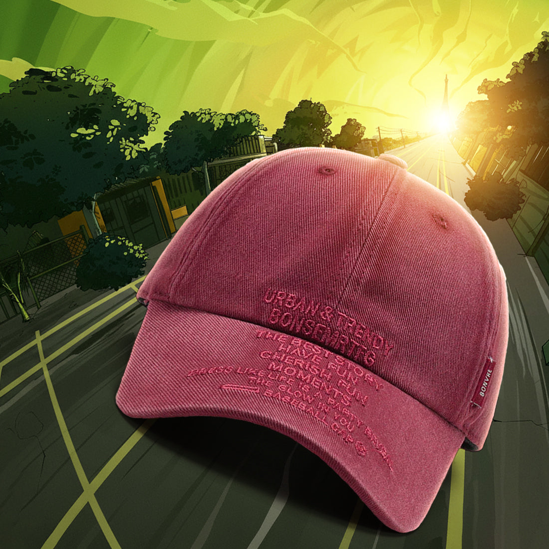 Versatile Breathable Peaked Outdoor Travel Baseball Cap