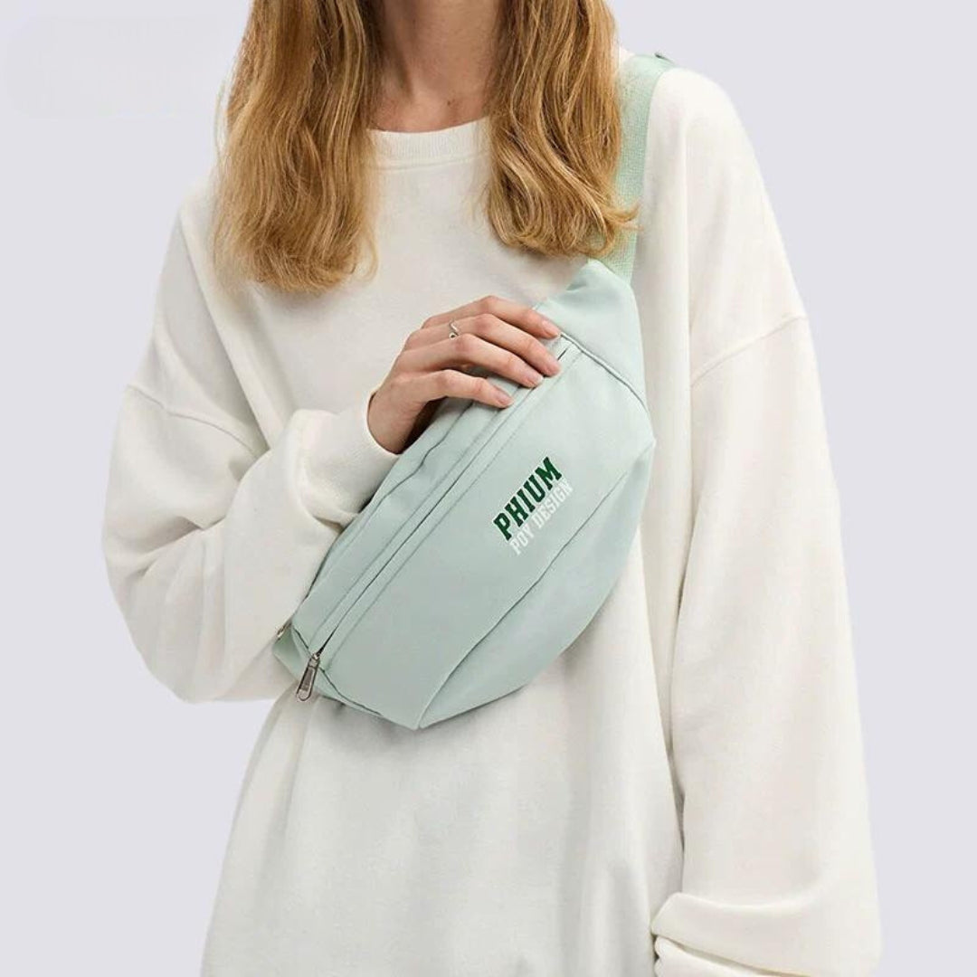 Waist Bag Women's Crossbody Bag for travel and hiking