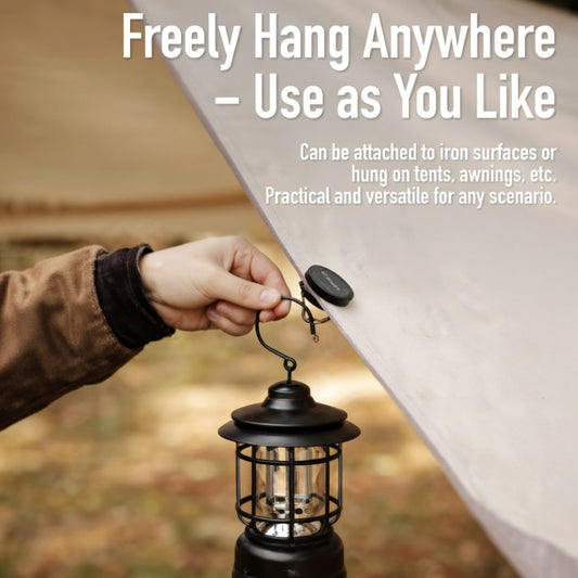 ISE MOUNT Magnetic Camping Hook Canopy Clip Aluminum Alloy Holder
