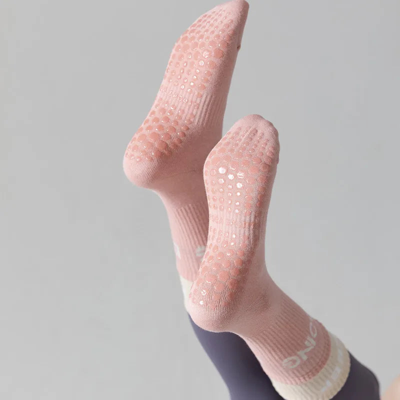 Silicone Non-Slip Yoga Women's Tube Socks
