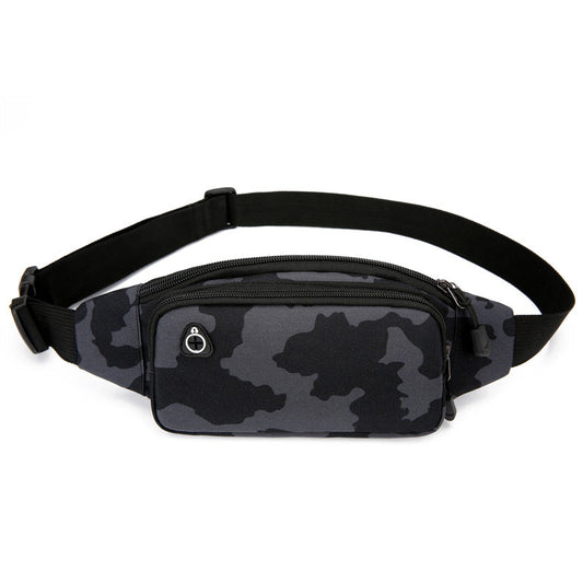 Durable Oxford Cloth Outdoor Waterproof Waist and Crossbody Bag