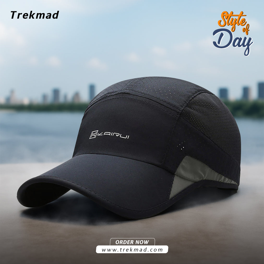 Summer outdoor quick-dry, breathable, light sports cap