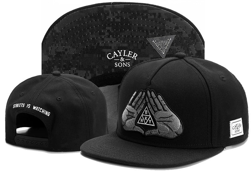 Streetwear Retro Snapback Cap with Flat Brim