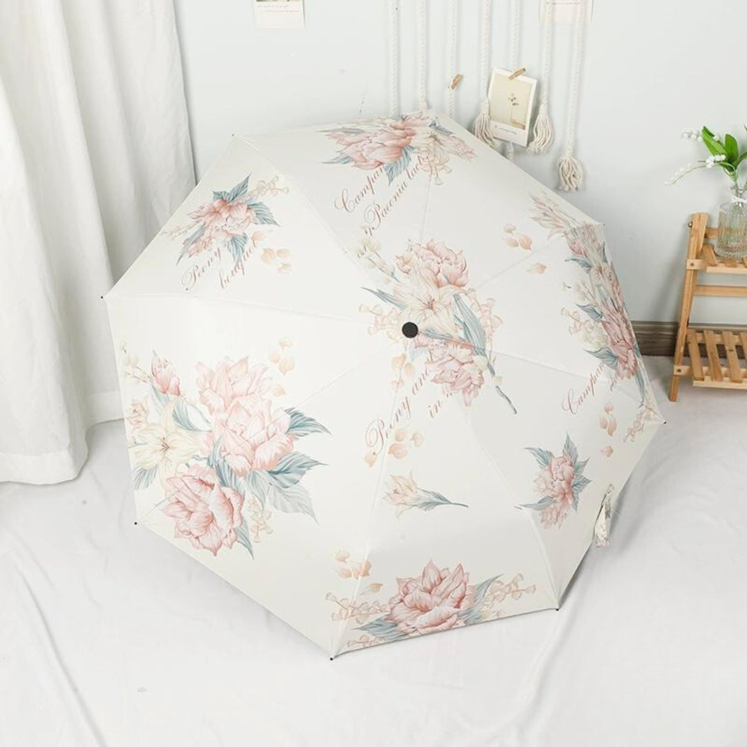 Anti-UV printed automatic functional small umbrella