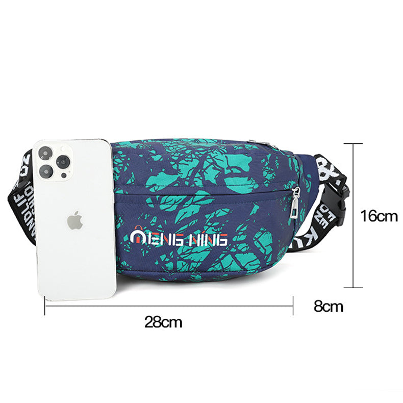 Trendy Camouflage Men’s Chest Messenger Bag Leisure Travel Crossbody