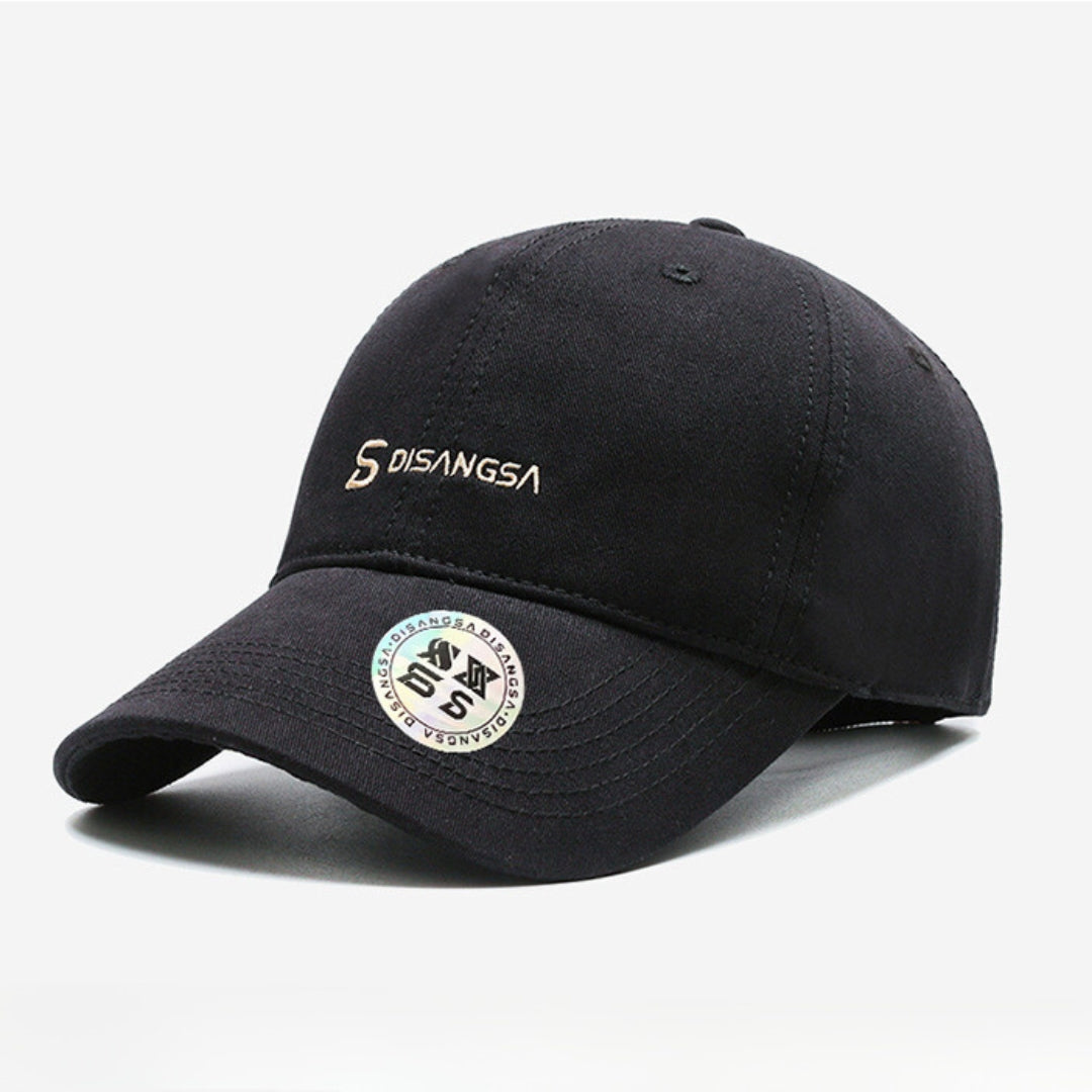 Embroidered design all season light baseball cap.