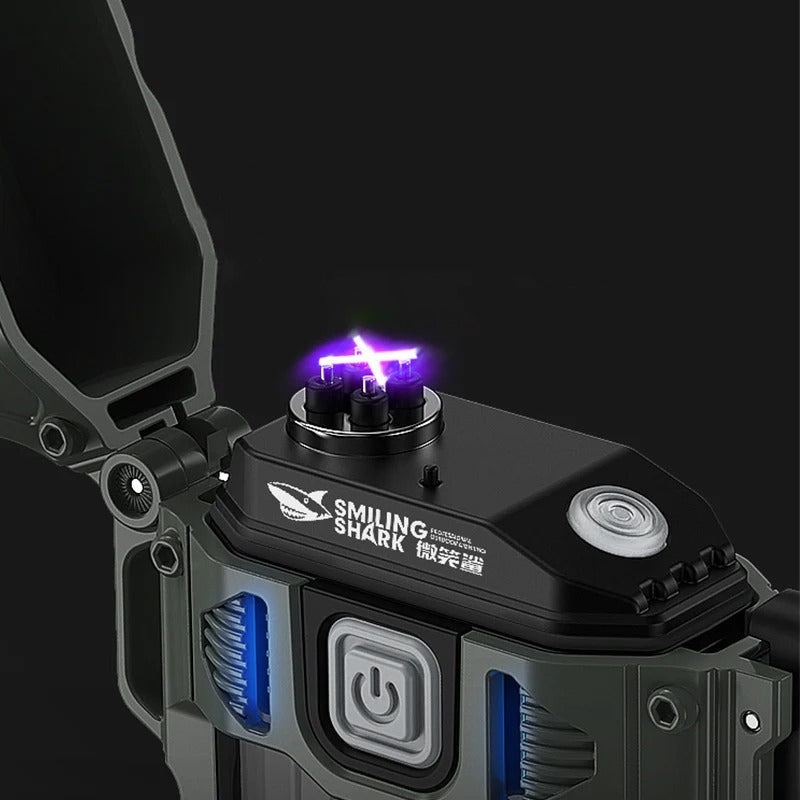 Multi-function keychain light, arc lighter, portable lighting with Lighter