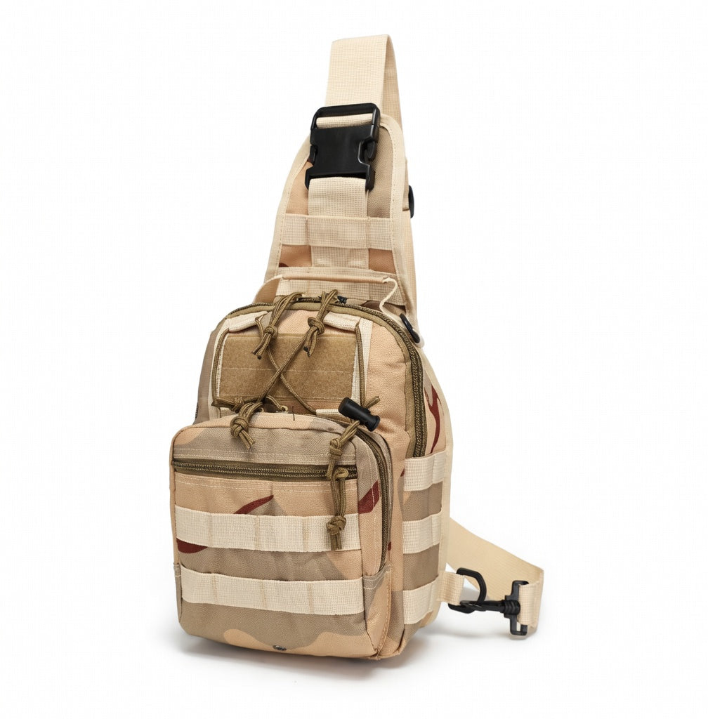 Military Tactical Shoulder Bag Outdoor Sport Hiking Camping Sling Backpack