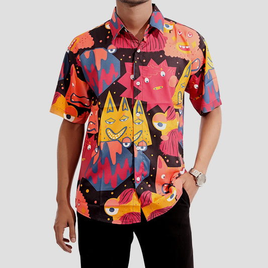 Short Sleeve Hawaii Shirt - Hide n Seek
