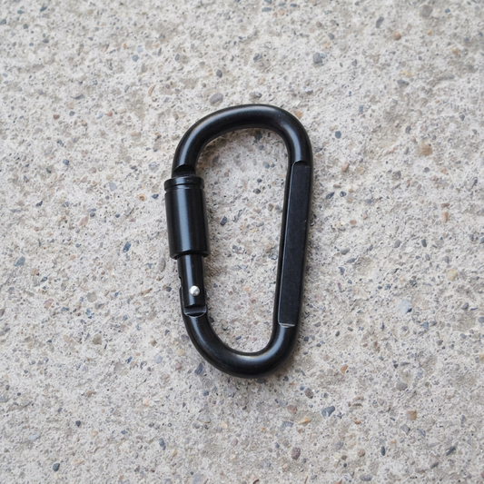 8cm Locking D Aluminum Carabiner Buckle For Bags Series