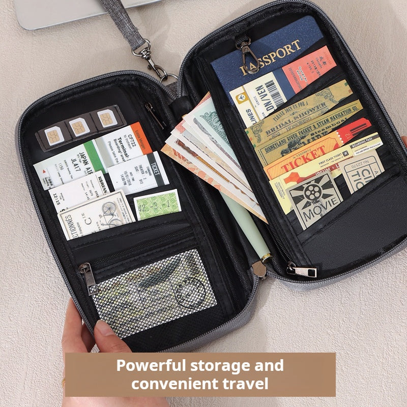 Multi-Functional Travel Document Organizer Bag