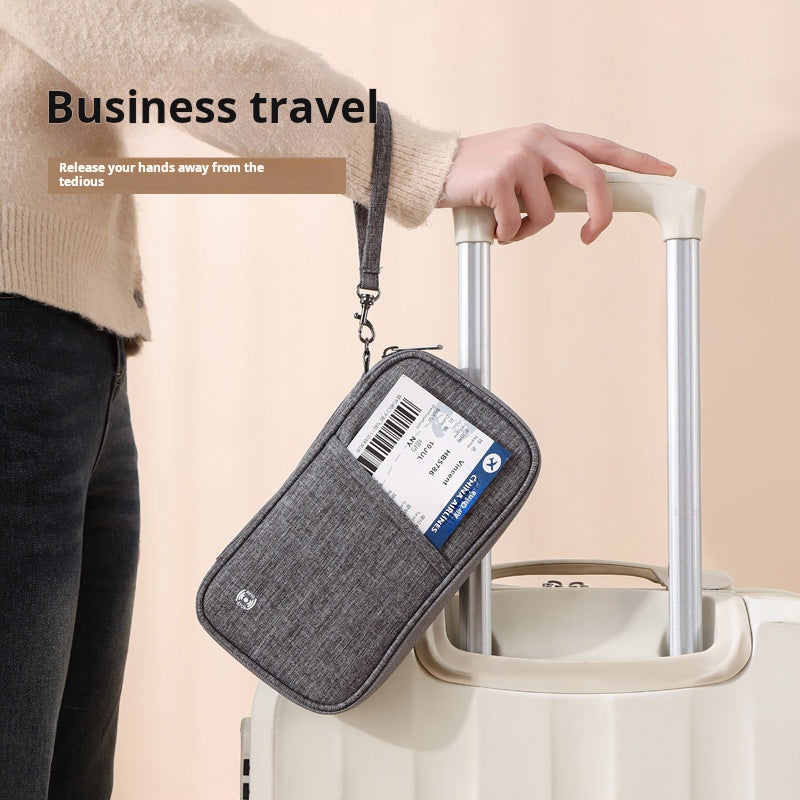 Multi-Functional Travel Document Organizer Bag