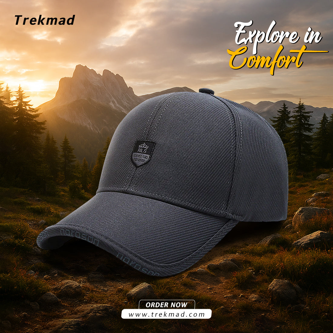 New trendy baseball style all-season cap