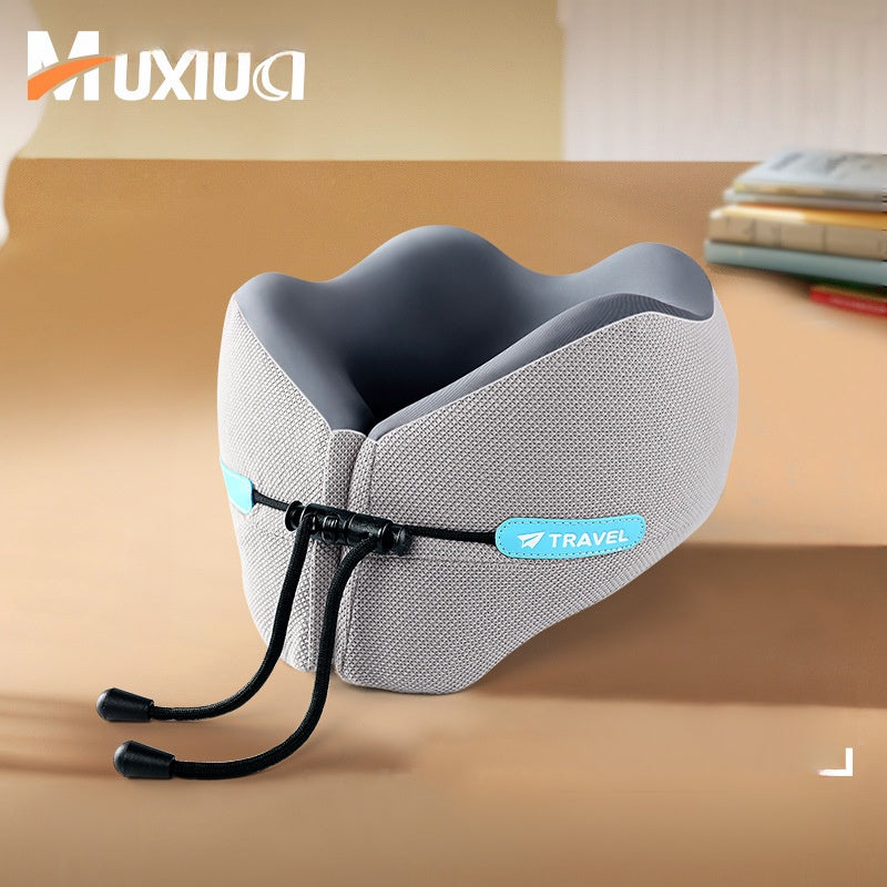 U-shaped portable travel neck pillow