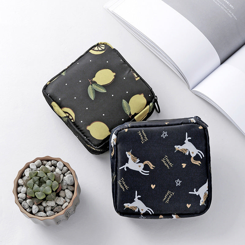 Portable Bag Sanitary Napkin Storage Bag