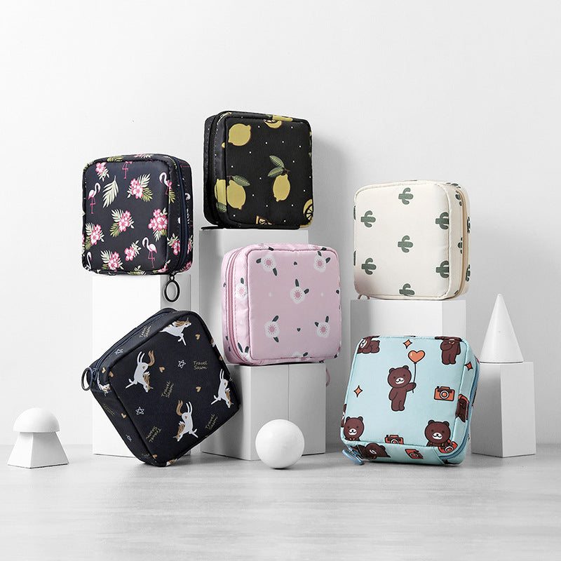 Portable Bag Sanitary Napkin Storage Bag